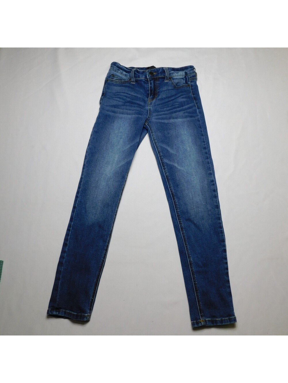 Celebrity Pink Girls Jeans Size 12 Off The Charts Skinny Medium Wash Blue Denim